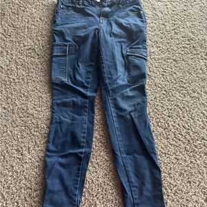 Women's Straight Leg Jeans - Blue